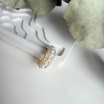 Mini İncili Earcuff