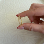 Mini Taşlı Şık Yüzük GOLD