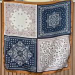 Paisley Patchwork Fular (70x70)