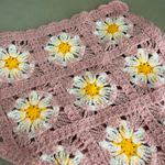 Papatya Desenli Bandana