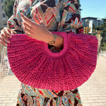 Pembe Yelpaze Çanta