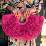 Pembe Yelpaze Çanta