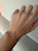 Renkli Taşlı Şahmeran Silver