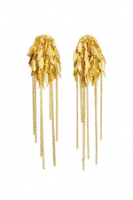 Saçak Gold Küpe