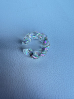 Şeffaf Hologram Burgu Earcuff
