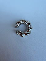 Silver Burgu Büyük C Earcuff
