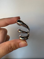 Silver Üç Sıra Earcuff