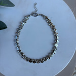 Silver Yuvarlak Plaka Halhal