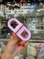 Simli Pembe Magnet Toka