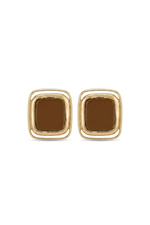 Square Mocha Küpe