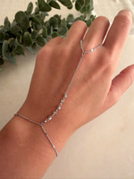 Taşlı Dorika Şahmeran Silver