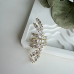 Taşlı Gold Earcuff