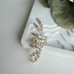 Taşlı Gold Earcuff