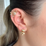 Taşlı Güneş Earcuff