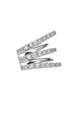 Taşlı Silver Zarif Earcuff