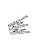 Taşlı Silver Zarif Earcuff