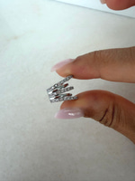 Taşlı Silver Zarif Earcuff
