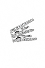 Taşlı Silver Zarif Earcuff