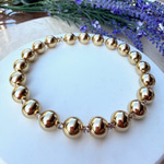 Top ve Taş Detaylı Choker Kolye