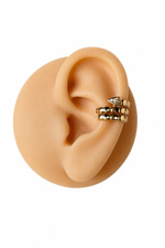 Yılan Gold Earcuff