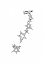 Yıldız Motifli Silver Earcuff