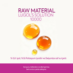 Raw Material Lugol Solüsyon 1000 İyot Damlası 30 ml | % 0,8 İyot & %1,6 Potasyum İyodür |