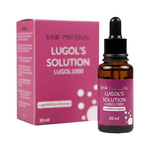 Raw Material Lugol Solüsyon 1000 İyot Damlası 30 ml | % 0,8 İyot & %1,6 Potasyum İyodür |