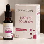 Raw Material Lugol's Solution İyot %5 Damla 20 ml | %5 İyot & %10 Potasyum İyodür |