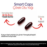 Smart Caps Çörek Otu Yağı 60 Softjel (Helal Sertifikalı, Soğuk Press)