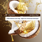 Smart Caps Hindistan Cevizi Yağı 300 gr - (%100 Bitkisel, Virgin Coconut Oil)