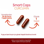 Smart Caps İnflex C3 Kurkumin 30 Kapsül | Curcumin, Zerdeçal, Karabiber Ekstre