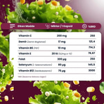 Smart Caps Ironup Demir Bisglisinat 60 Kapsül | Yüksek Biyoyararlanım- Vitamin C