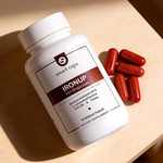 Smart Caps Ironup Demir Bisglisinat 60 Kapsül | Yüksek Biyoyararlanım- Vitamin C