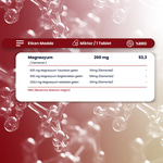 Smart Caps Magnemax MGT Magnezyum Complex 30 Tablet (Malat, Taurat, Bisglisinat)