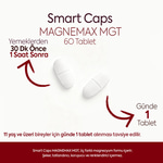 Smart Caps Magnemax MGT Magnezyum Complex 60 Tablet (Malat, Taurat, Bisglisinat)