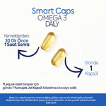 Smart Caps Omega 3 Daily 60 Softjel - Balık Yağı, EPA, DHA