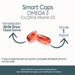 Smart Caps Omega 3 Koenzim Q10 & Vitamin D3 30 Softjel