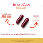Smart Caps Unique Multivitamin/Multimineral 30 Kapsül (12 vitamin, 10 mineral, Koenzim Q10)