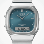 Casio, AQ-240E-3ADF, Unisex Saat, Casio RETRO AQ-240E-3ADF Kol Saati