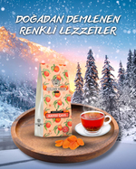 Golden Brew & Tea Coffee Gerçek Kayısı Parçacıklı Sıcak ve Soğuk Demleme Kayısı Meyve Çayı