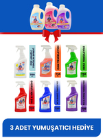 Temizlik Paketi 6'lı Set (3 Adet Yumuşatıcı Hediyeli)