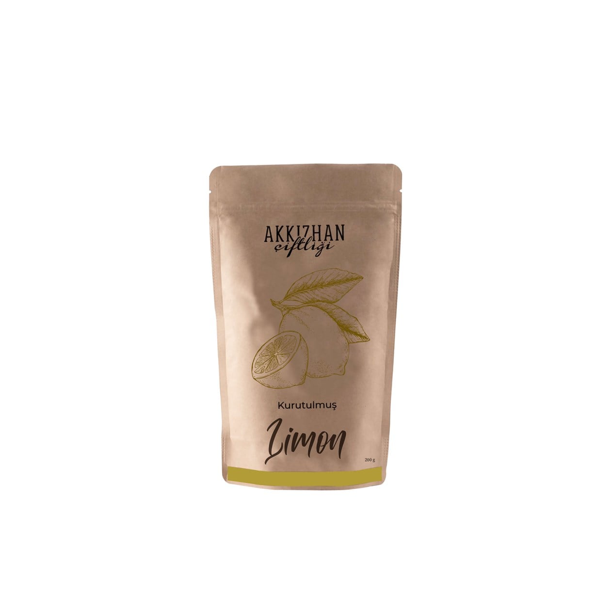 Akkızhan Çiftliği Kurutulmuş Limon 200 gr