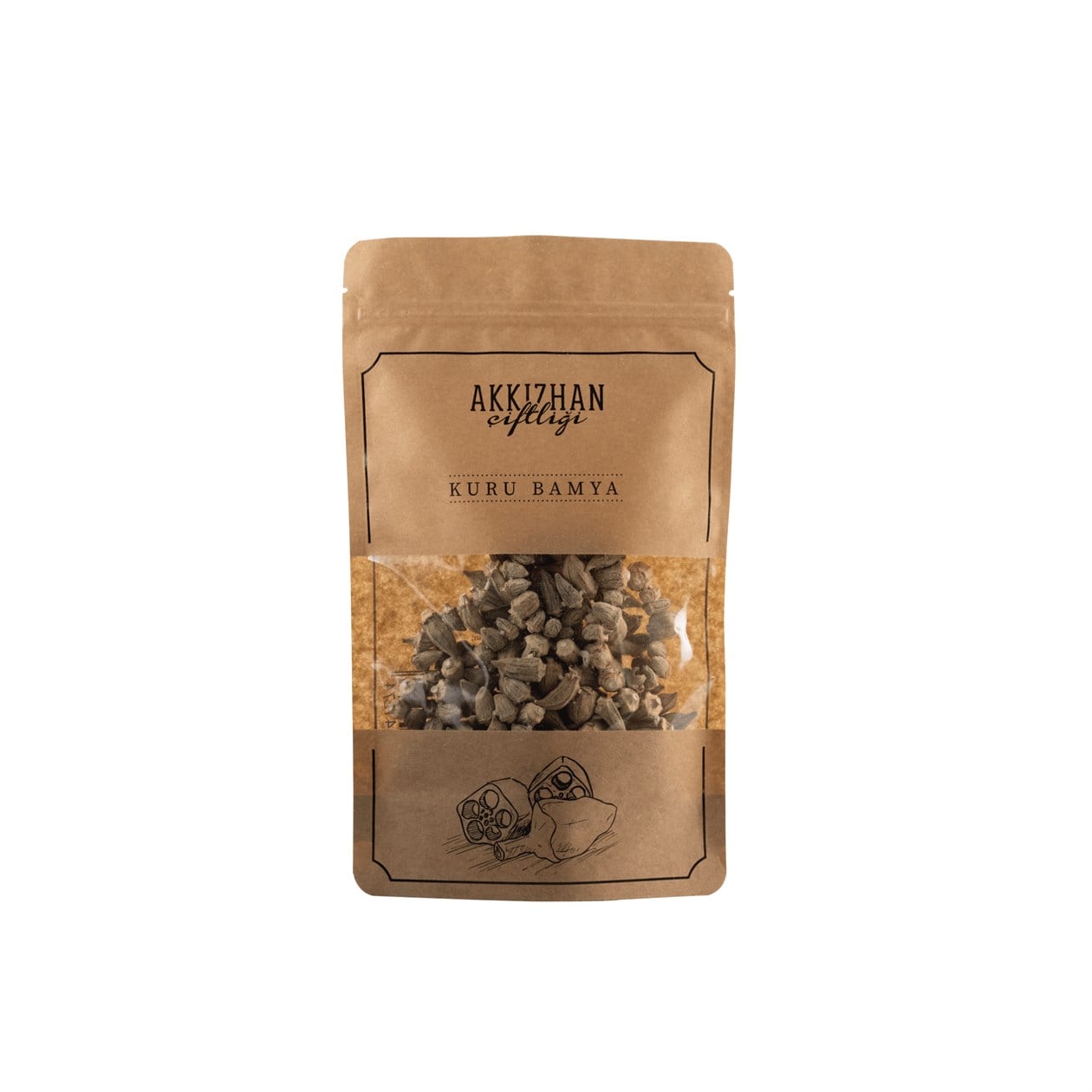 Akkızhan Çiftliği Kuru Çiçek Bamya 100 gr