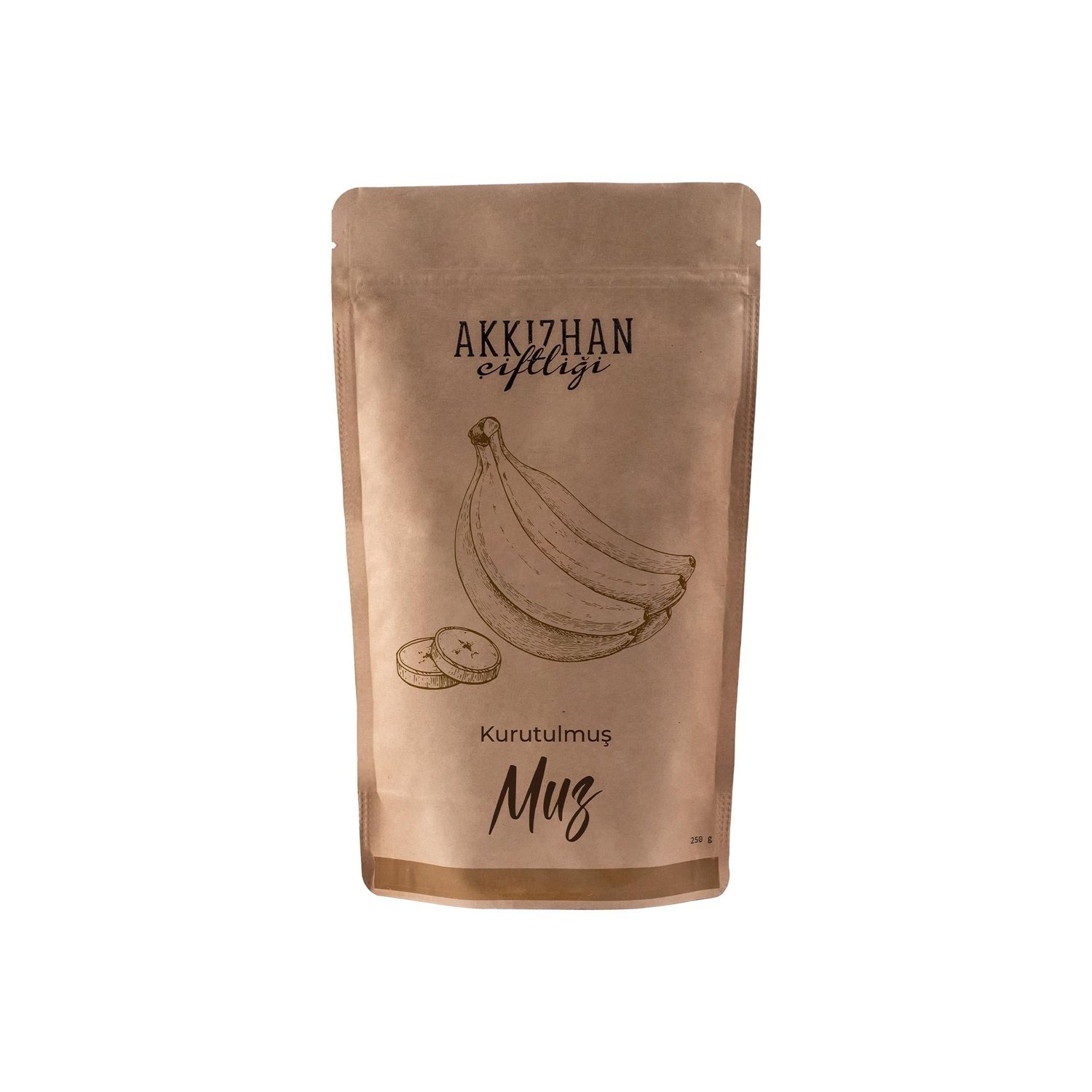 Akkızhan Çiftliği Kurutulmuş Muz 200 gr