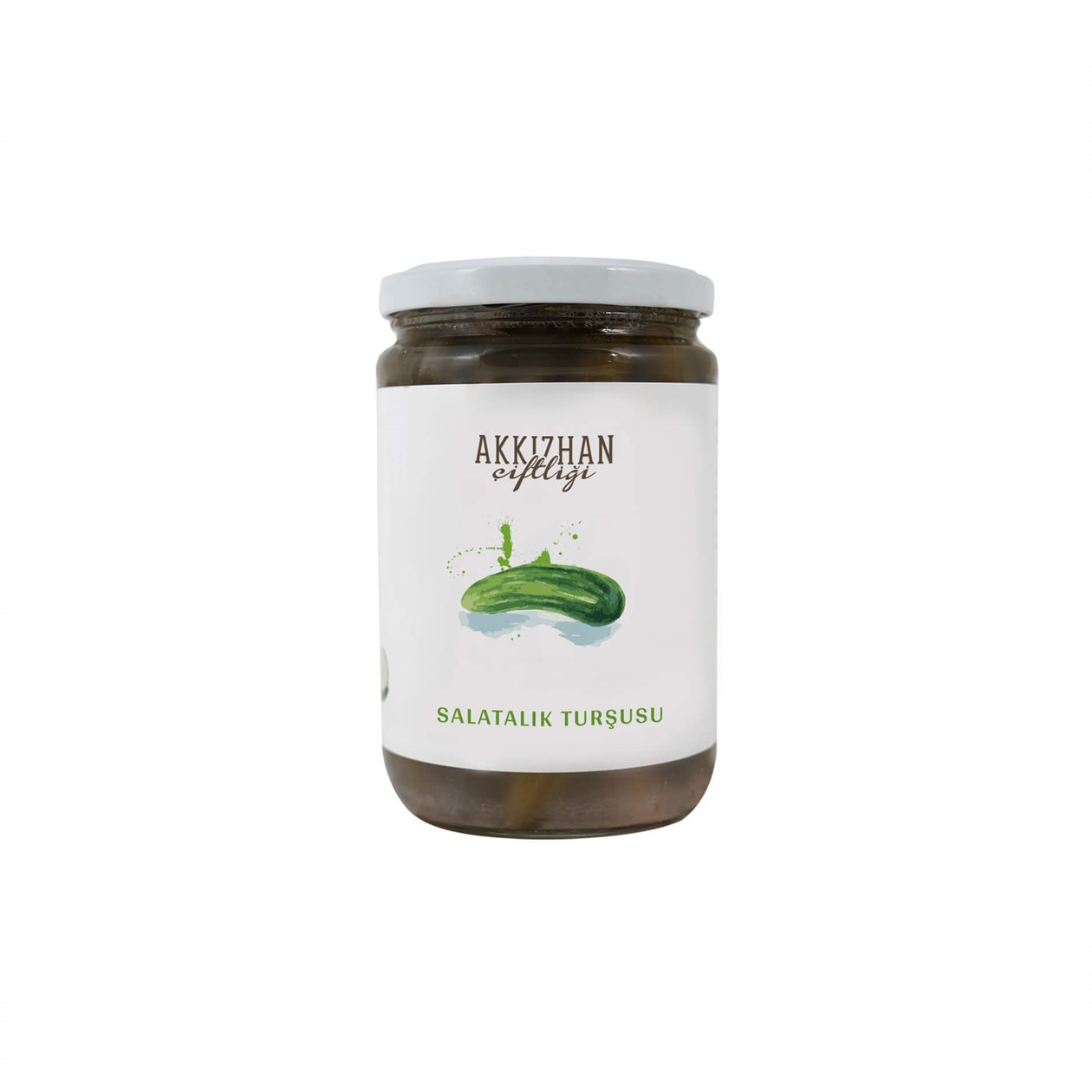 Akkızhan Çiftliği Salatalık Turşusu 650 gr