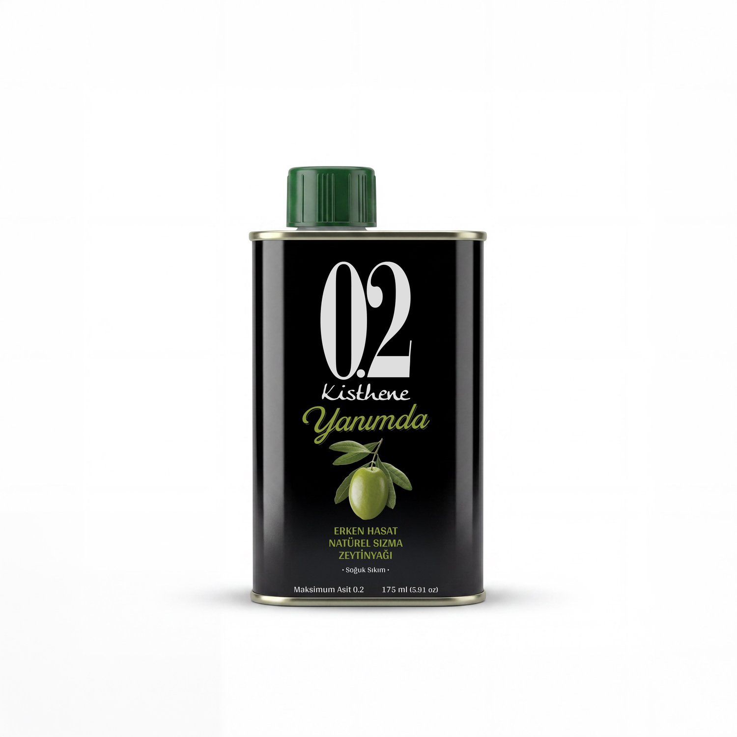 Kisthene 02 Yanımda Erken Hasat Natürel Sızma Zeytinyağı 175 ml      