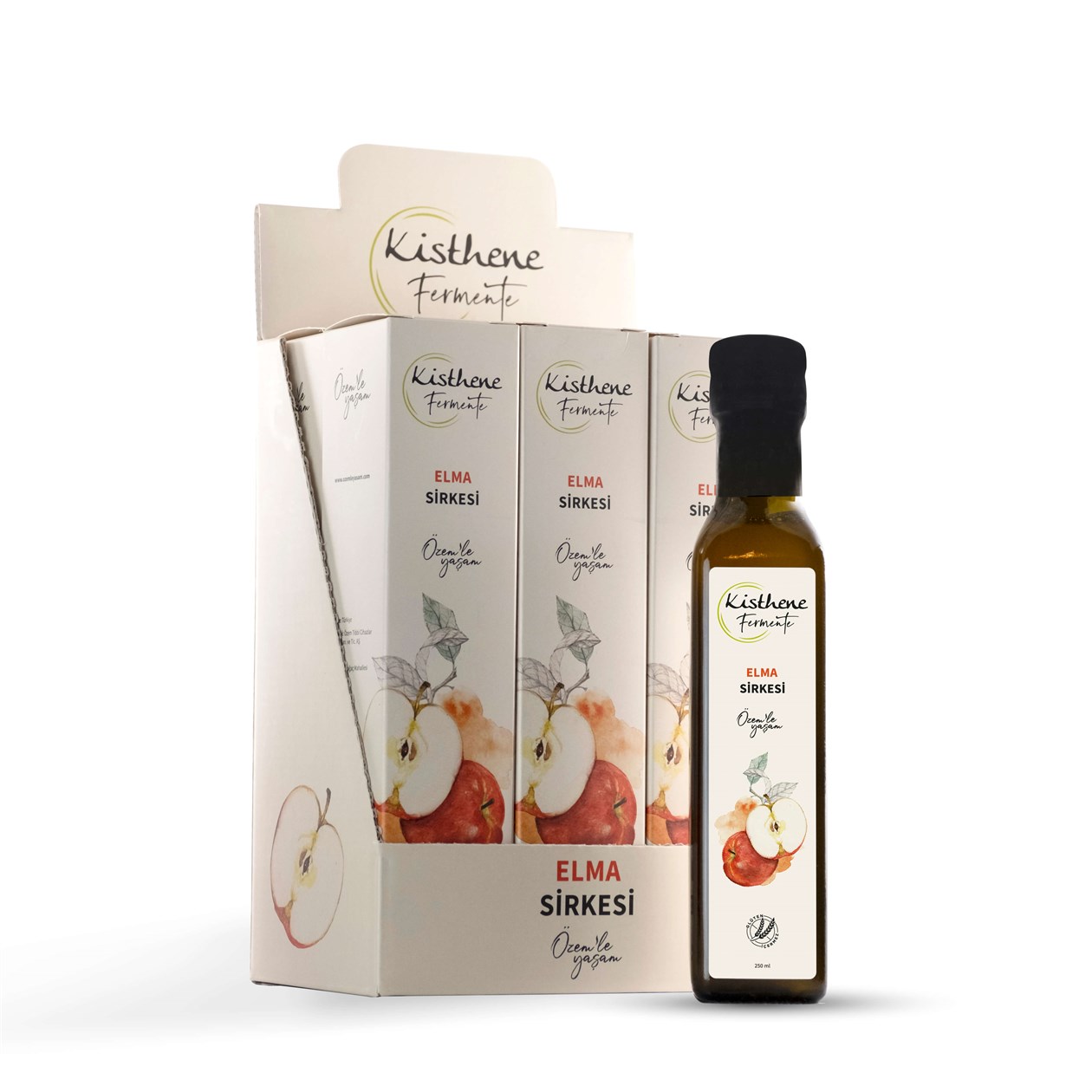 Kisthene Elma Sirkesi 250 ml