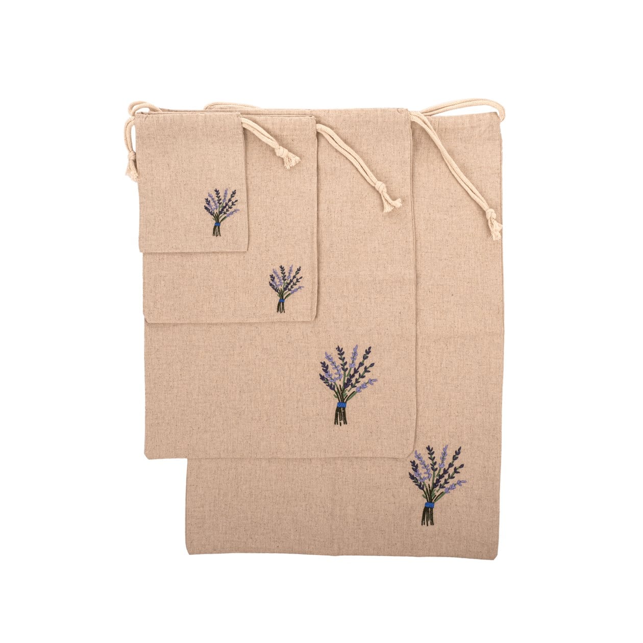 Kisthene Home Kese 4'lü / Nakışlı