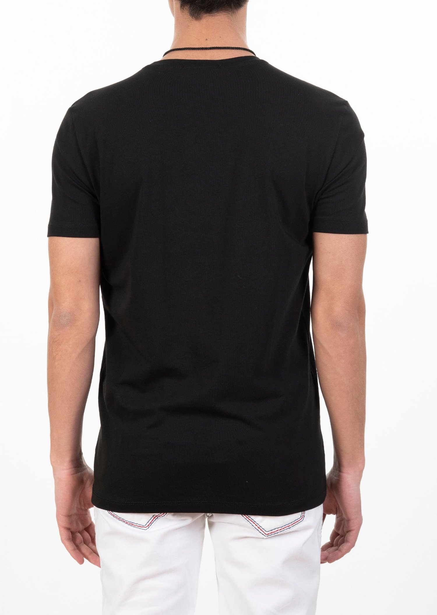 Basic Bisiklet Yaka T-Shirt