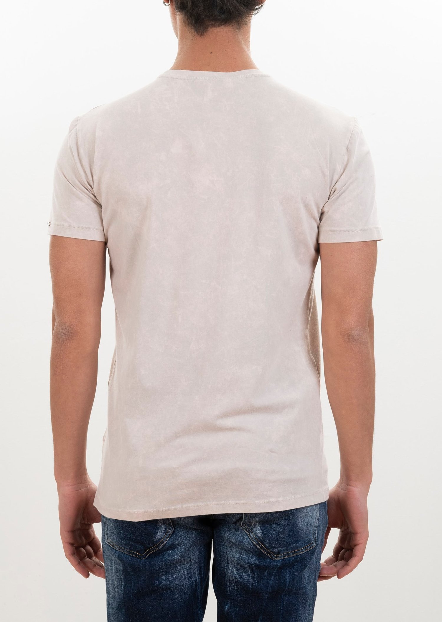 Basic Metal Detaylı T-Shirt